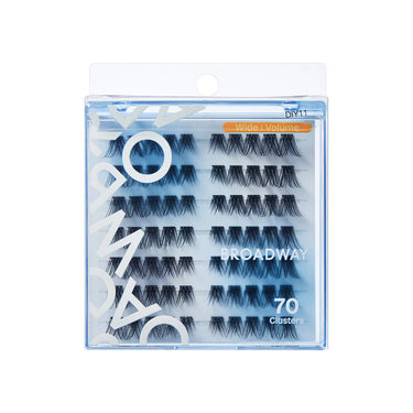 Broadway Wide Volume Lashes – DIY Customizable Extensions (70–140 pcs) – DIY11 - ANNS BEAUTY SUPPLY